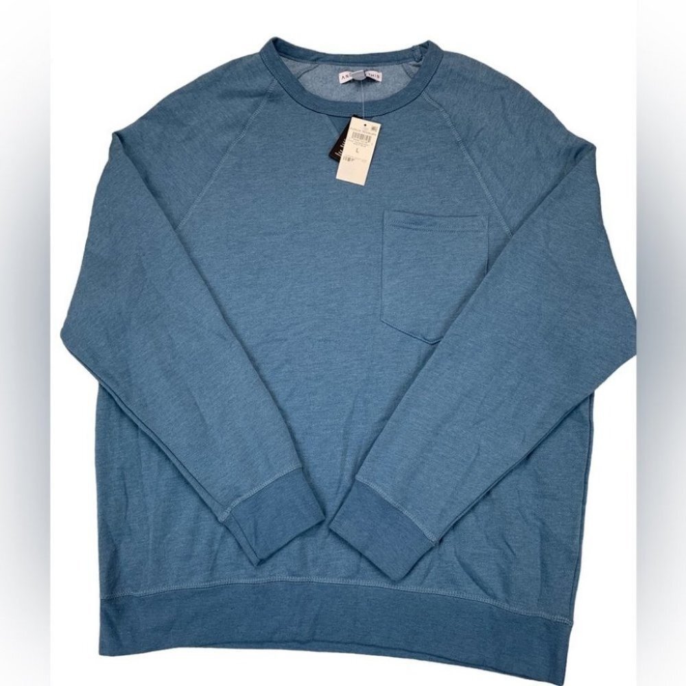 And Now This Men's Solid Fleece Sweatshirt Size L